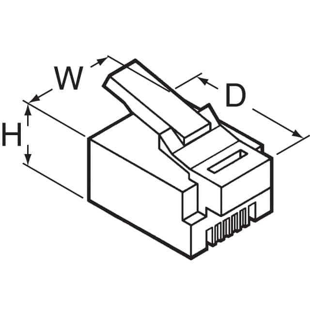 TM3P-66P Hirose Electric Co Ltd  Conectores modulares